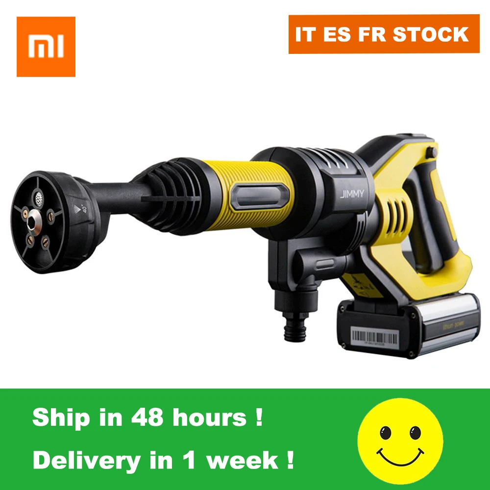 

[EU STOCK] JIMMY JW31 Lightweight Cordless Pressure Washer Self-priming Faucet Eco Energy Saving Mode Portable Cleaner