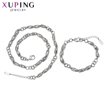 

Xuping Fashion Simple Charms Style Set for Girls Women Hot Sell Imitation Jewelry Sets for Thanksgiving Day 61301