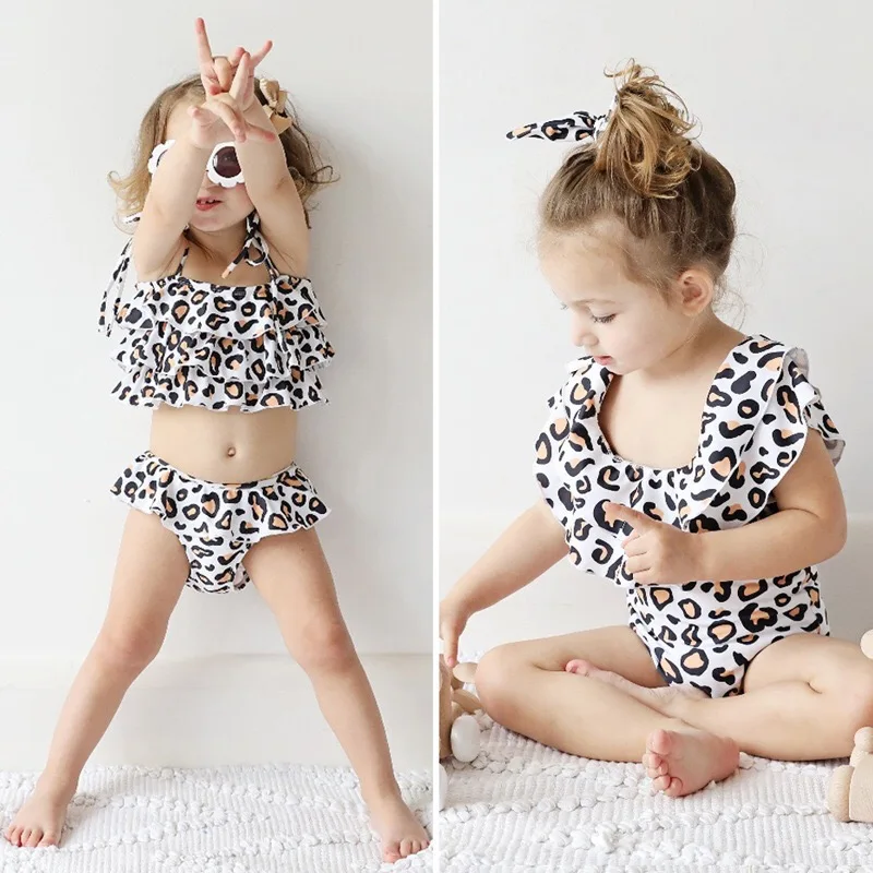 baby girl cheetah swimsuit