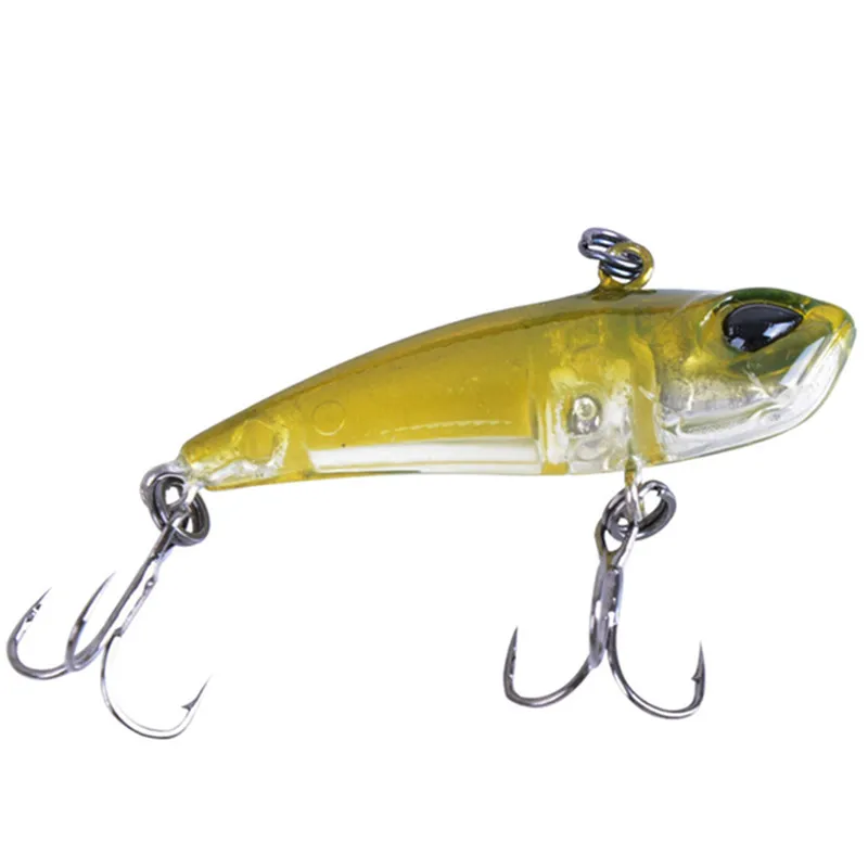 Fishing Lure 1Pcs 3.9g 4.2cm sinking Mini VIB Wobbler Artificial Hard baits CrankBait with Treble Hook bass Fly Fishing Tackle