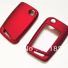 Жесткий пластиковый пульт дистанционного ключа металлический красный для Volkswagen для VW GOLF Mk7