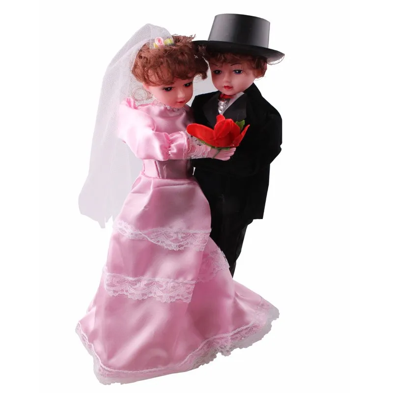 38cm-Romantic-Bride-And-Groom-Dolls-Pretty-Topper-Couple-Wedding-Excellent-Dress-Kids-Cute-Toy-Meaningful-Gifts-TL0039 (4)