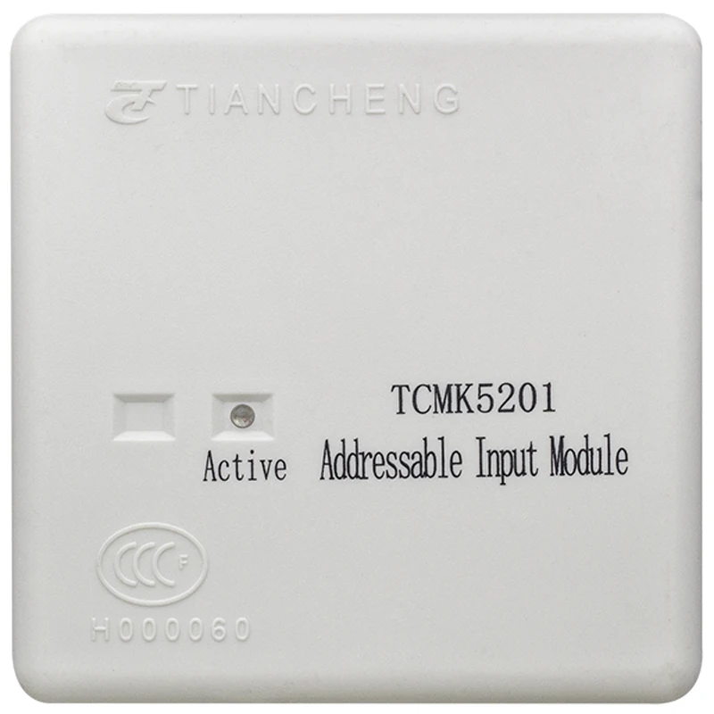 TCMK5211 адресный входной модуль работает с системой пожарной сигнализации tc
