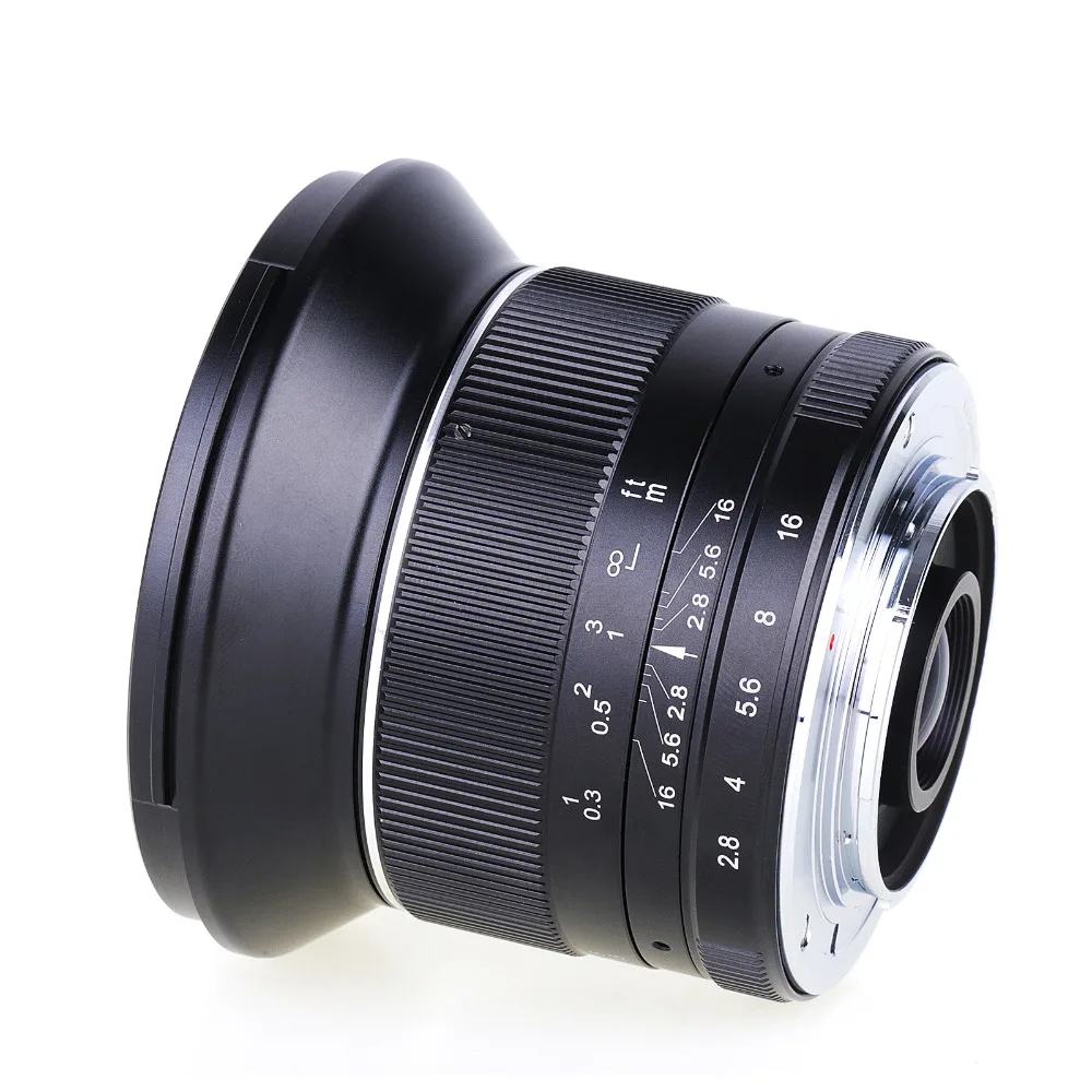 12 мм f/2,8 широкоугольный ручной фиксированный объектив для canon ef-m eosm/m3/m5/m10 беззеркальная камера