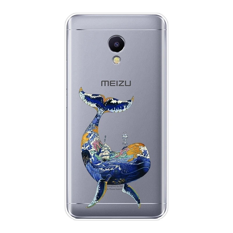 Задняя крышка для Meizu M2 M3 M5 M6 Note мягкая силиконовая искусственная кожа M6S M6T M5C M5S M3S