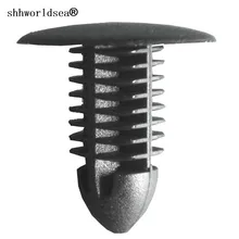 Shhworldsea 100 шт. отделкой фиксатор для toyota hiace Авто Крепежи Пластик заклепки Пластик зажим для автомобиля Средства ухода за кожей автомобильной клип кнопки