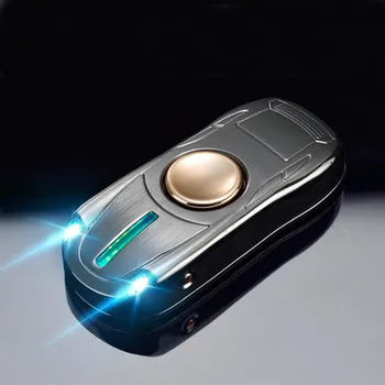 

Sports car gyro cigarette lighter flashlight