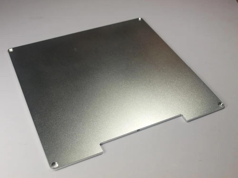 

Reprap Prusa i3 3D printer parts Anodized Aluminum BUILD PLATE for Heated Bed Oxidation treatment