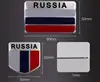 Russian Federation National Flag Sticker For Patriotic Vehicle Drivers Aluminum Alloy Russia Flags Car Stickers ► Photo 3/6