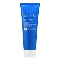 Tony Lab AC Управление Acne Пенка для умывания 150 мл глубокий уход за лицом очиститель угрей Remover лечения акне сужает поры