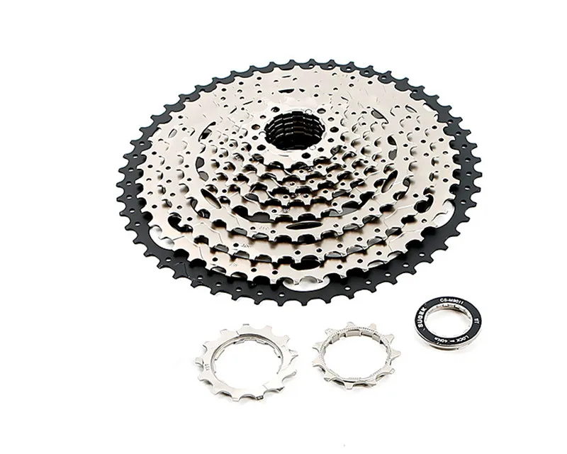 SUGEK 11-52T 11 скоростная велосипедная кассета Freewheel MTB Горный шоссейный велосипед из