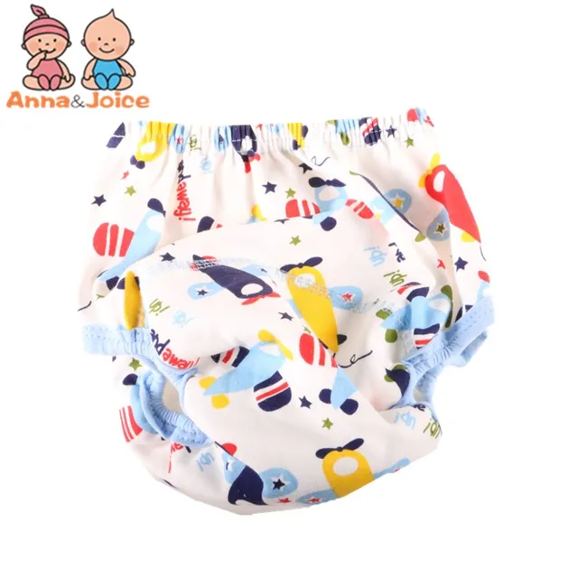 10 Pcs/lot Baby Diapers /Childrens Learning Pants /Reusable Diaper /Infant Animals Potty Washable Training Pants Suit 10–15kg