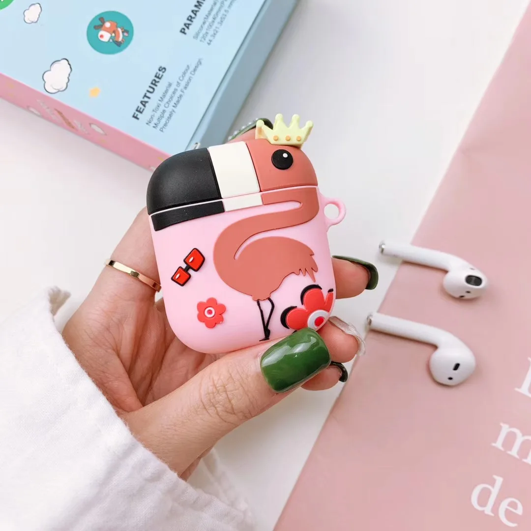 For AirPods Apple Case Cute Cartoon Earphone Case Cover Soft Silicone Protective Skin Bag for Airpods Wireless Earphone Case For AirPods Apple Case Cute Cartoon Earphone Case Cover Soft Silicone Protective Skin Bag for Airpods Wireless Earphone Case