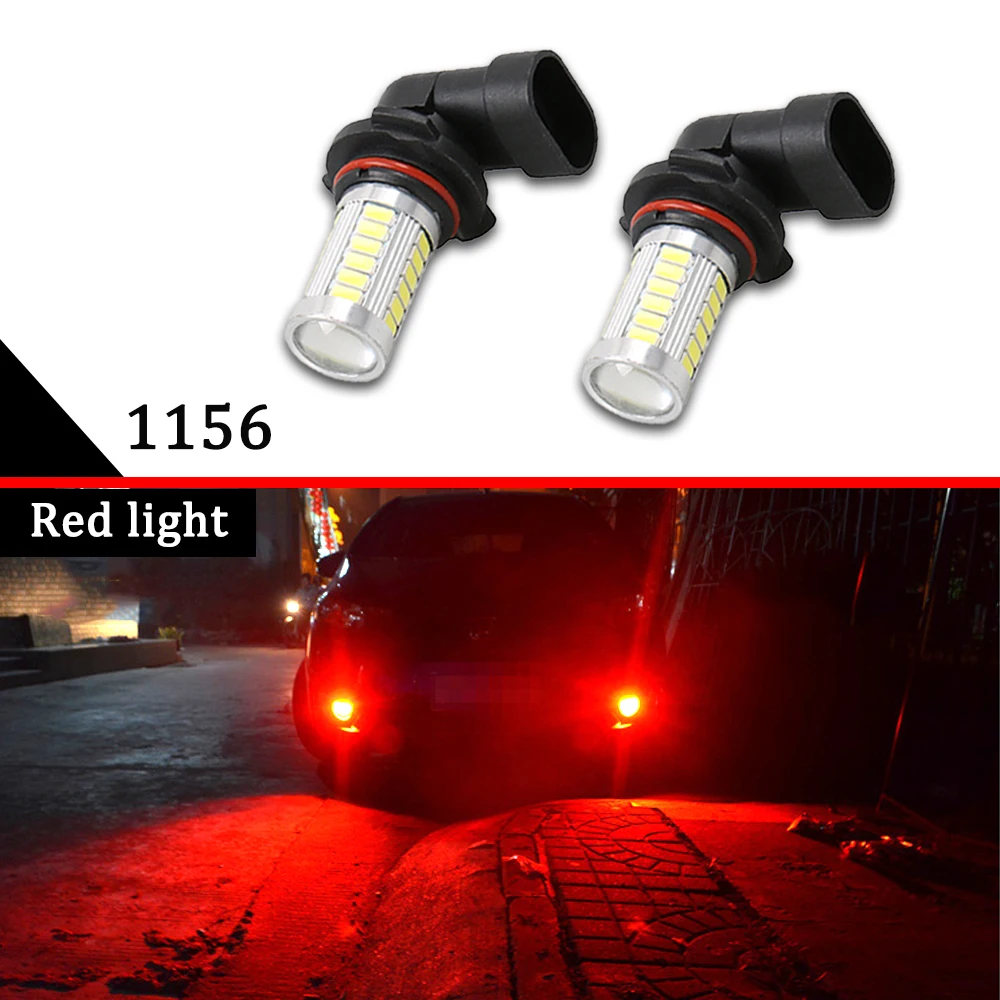 Светодиодсветодиодный Противотуманные фары BA15S P21W 2 шт. 14 Вт 1156 лм|Передние LED-фары
