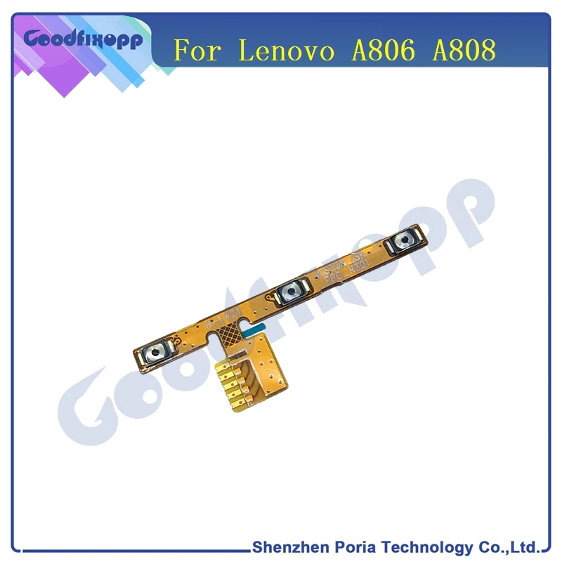 LEN049 Original 100% tested For Lenovo A806 A808 Power on off Volume Button Up Down Key Flex Cable Ribbon Replacement Parts free shipping(4)