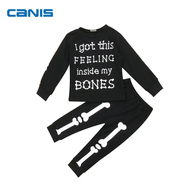 Canis Hot Sell Kids Baby Toddler Boys Clothes Long Sleeve T Shirt