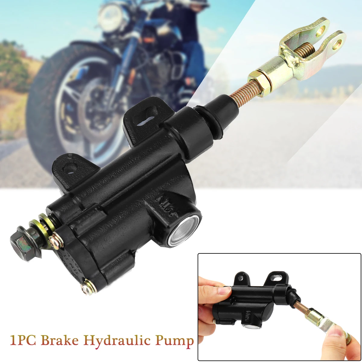 Rear Hydraulic Foot Brake Master Cylinder Pump for Motorcycle Dirt Pit