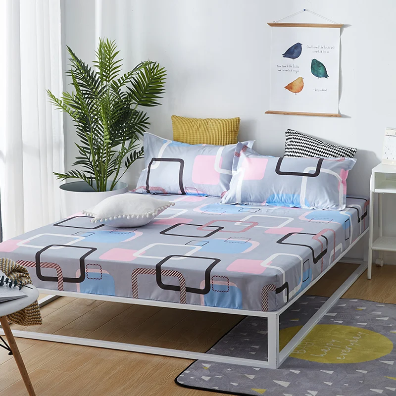 bed sheet with rubber