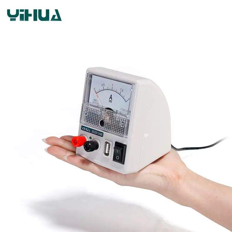 Новейший YIHUA-502D для ремонта телефона специальный USB 5V 2A переносной 110-240V источник