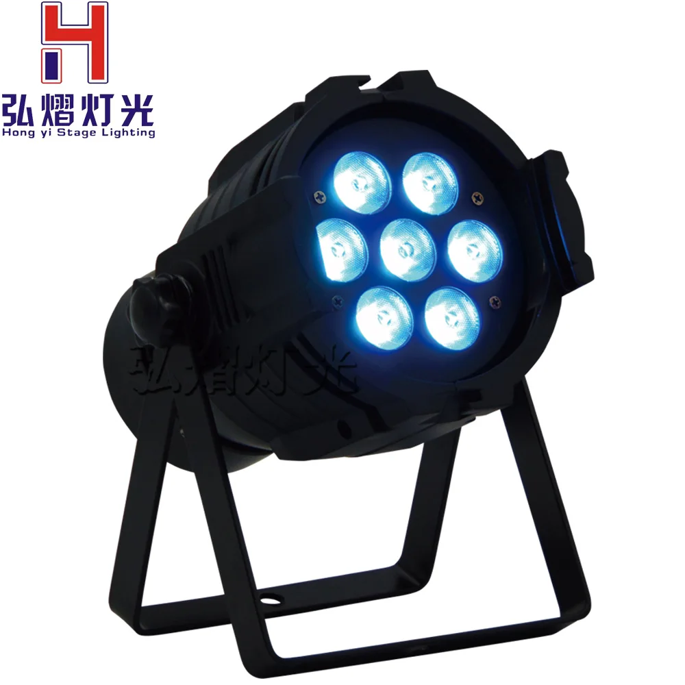 

LED par stage light rgbw 7X12W disco party lights wash dmx Dj effect controller Dj Equipment projector disco