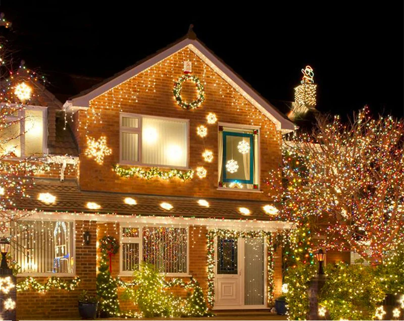 Gerlyanda Curtain LED Lights Decoration Garland Light Christmas Wedding Lights For Party New Year Christmas Lighting Outdoor