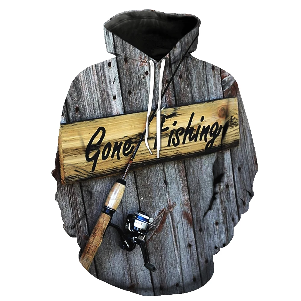 2019 New Fashion Sweatshirt Men / Women 3d Hoodies Print fish pattern