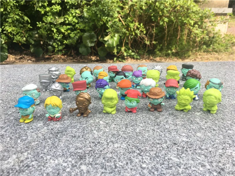 Zombie Zity Bouncerz Mini 10 шт. игрушек фигурки специальное издание случайная Новинка без