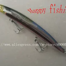 Бас Терминатор Минноу Пластиковые рыболовную приманку Жесткий Bait(M130S) рывок приманки рыбалка пластиковые приманки