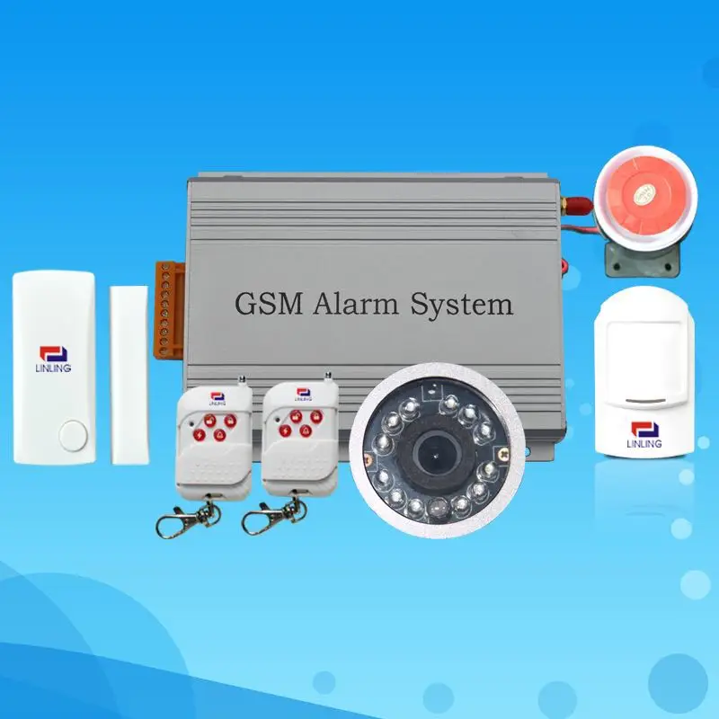Sistema de alarma antirrobo inalámbrico GSM MMS CDMA