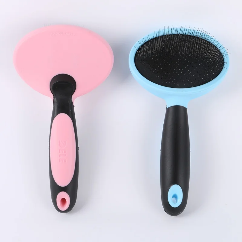 2016 New Puppy Dog Cats Hair Grooming Slicker Comb Gilling Brush Quick Clean Tool font b