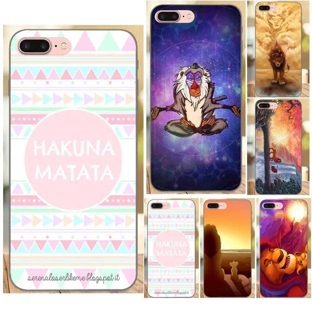 

Soft Cases For Samsung Galaxy A3 A5 A6 A6s A7 A8 A9 Star Plus 2016 2017 2018 Hakuna Matata Lion King Artwork