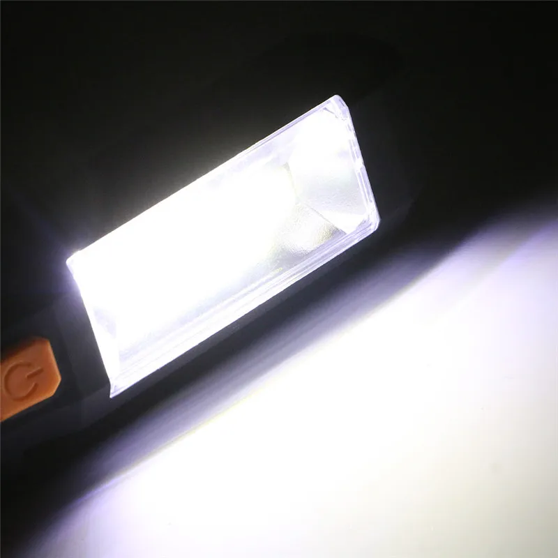 SANYI портативный светодиодный светильник для ремонта, работающий фонарик для осмотра светильник для кемпинга, Наружная Магнитная лампа с магнитом и крюком