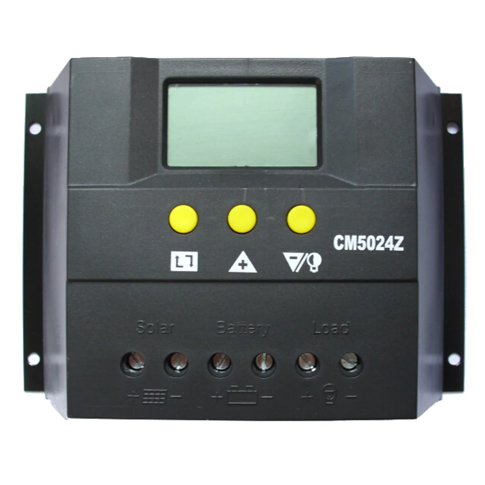 

MAYLAR 50A PWM Solar Panel Battery Charge Controller 12V 24V Auto 48V Solar PV Regulator with LCD Display