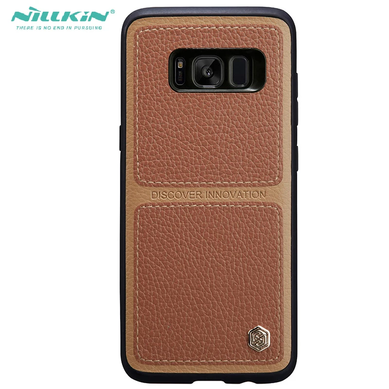 Nillkin Lichee Leather Cover For Samsung font b galaxy b font font b s8 b font