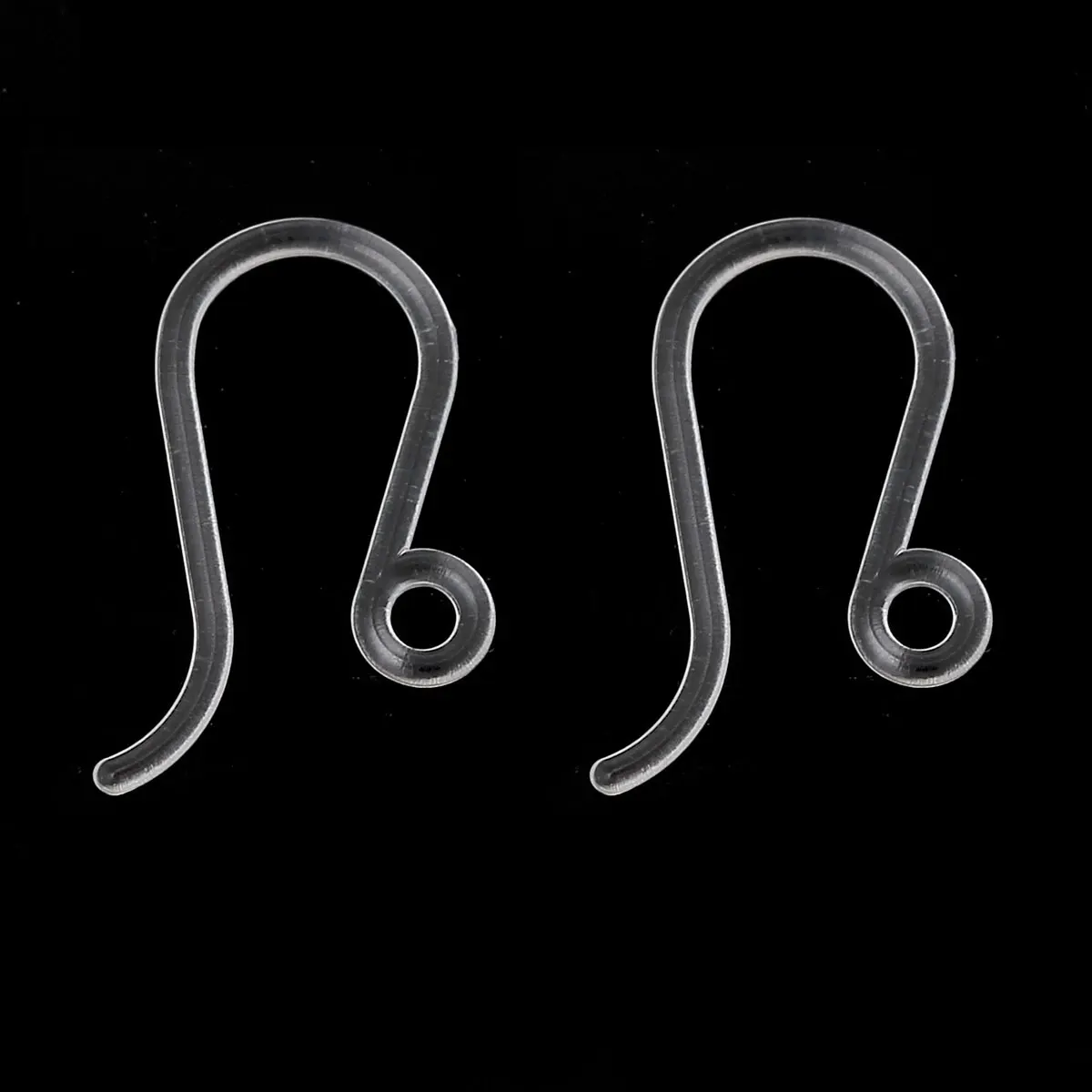 Buy DoreenBeads 0.7mm Plastic Ear Wire Hooks Earring