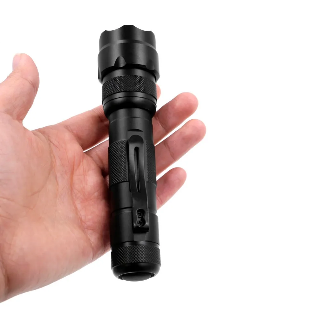 Акция 100%! Фонарь светодиодный для охоты 1000 люмен 1 режим (ВКЛ./ВЫКЛ.)|flashlight torch|cree
