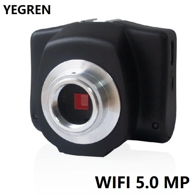 

5.0MP USB WIFI Camera Free Driver Industrial Electronic Eyepiece Image Capture Video CMOS for Biological Stereo Microscope