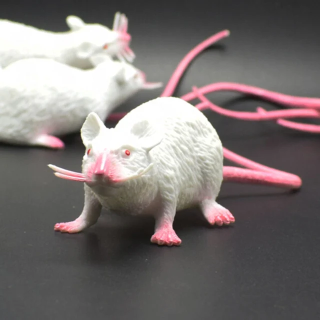 1pc 22cm PVC Simulated Rats Mouse Hallowen Joke Fake Tricks Pranks
