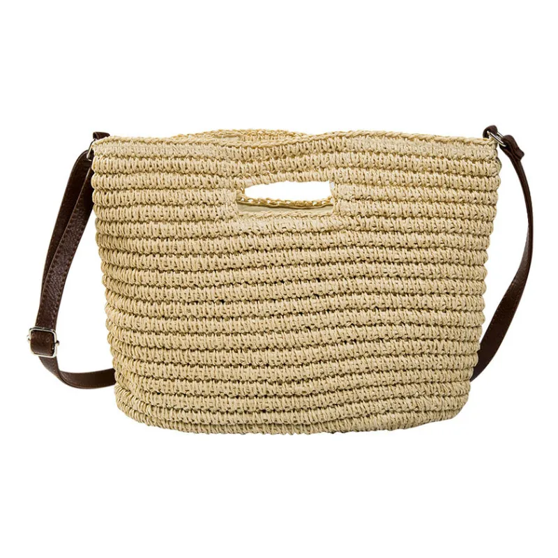 

Women Crochet Knit Elegant Summer Beach Crossbody Shoulder Bag Woven Handbag