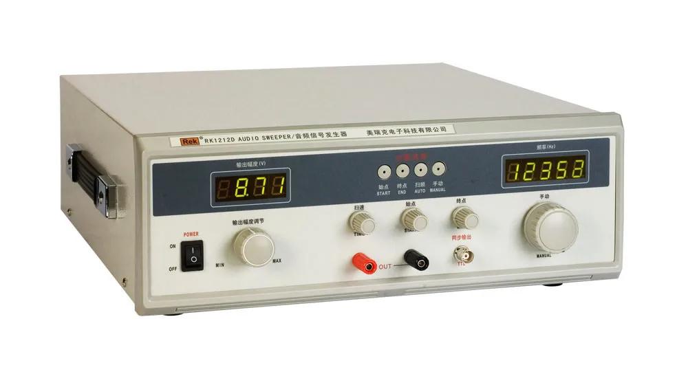 

Fast arrival Rek 40W Audio frequency sweep signal generator Rk1212D