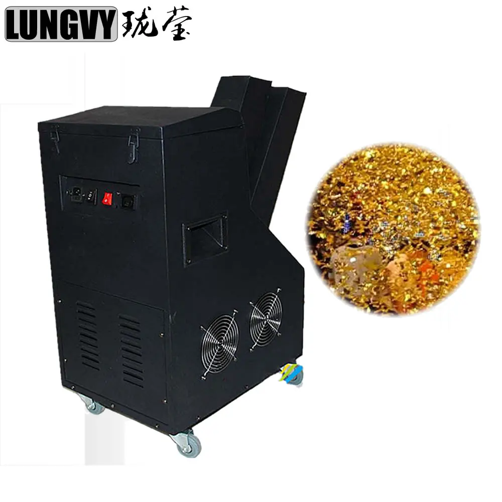 

Free Shipping 1000w Confetti Cannon Shoot Coverage Height 8 Meter Wedding Confetti Machine Stage Light
