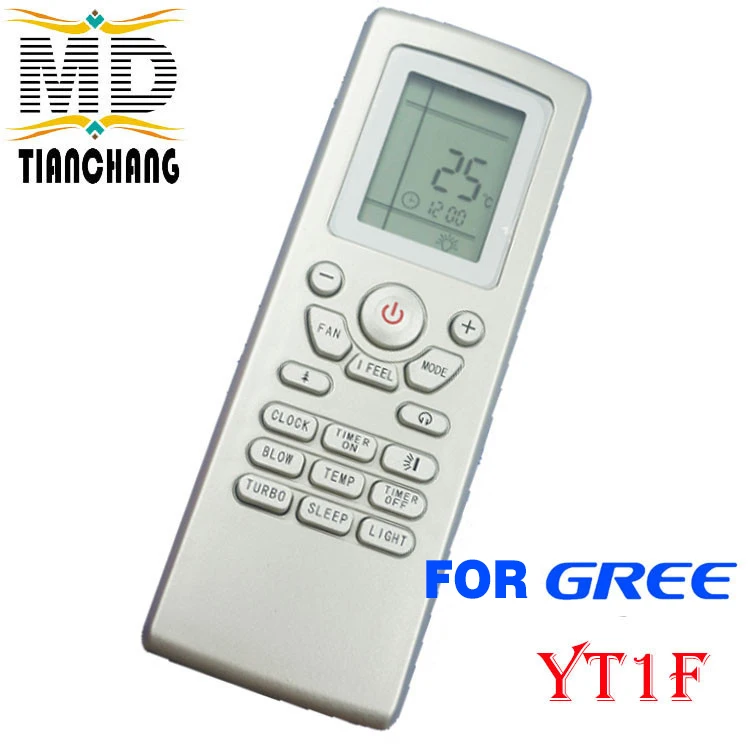 Nuovo Yt1F Per Gree Mcquay Aermec Ymgi Airlux Trane Electrolux Condizionatore D'Aria Telecomando Yt1F Yt1Ff Yt1F1 Yt1F2 Yt1F3 Yt1F4