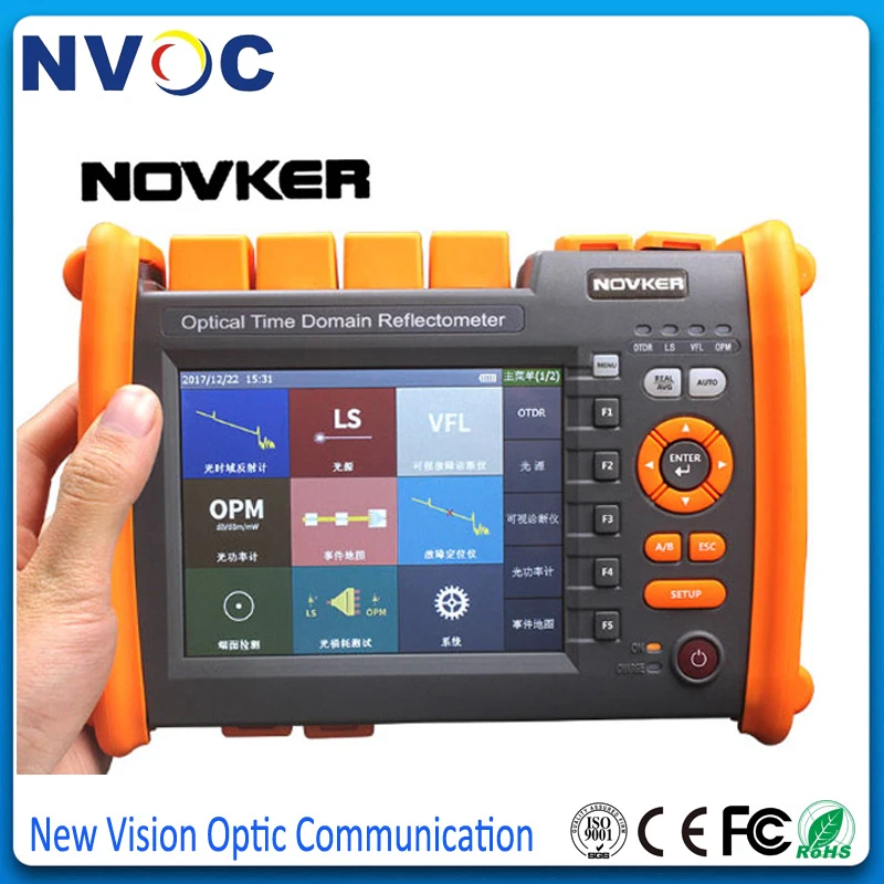Рефлектометр NOVKER NK5600 OTDR 30/32 дБ 80 км 1310 нм|Оптоволоконное оборудование| |