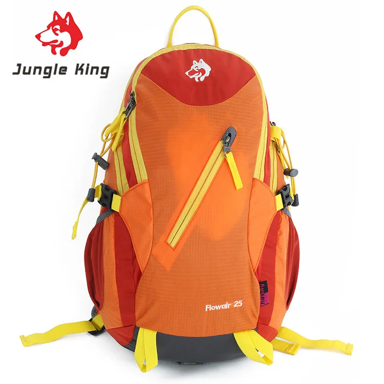 

Jungle King 2017 explosion outdoors mountain climbing bag professional camping shoulder bag ultra-light nylon backpack 25L 680g
