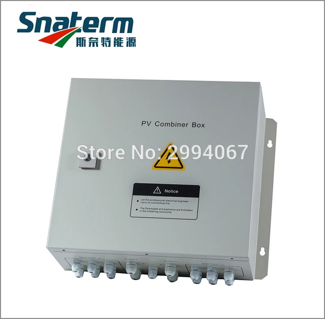 

6 String PV solar input array Photovoltaic Array Solar PV Combiner Box 2 PV solar output for off grid solar energy system