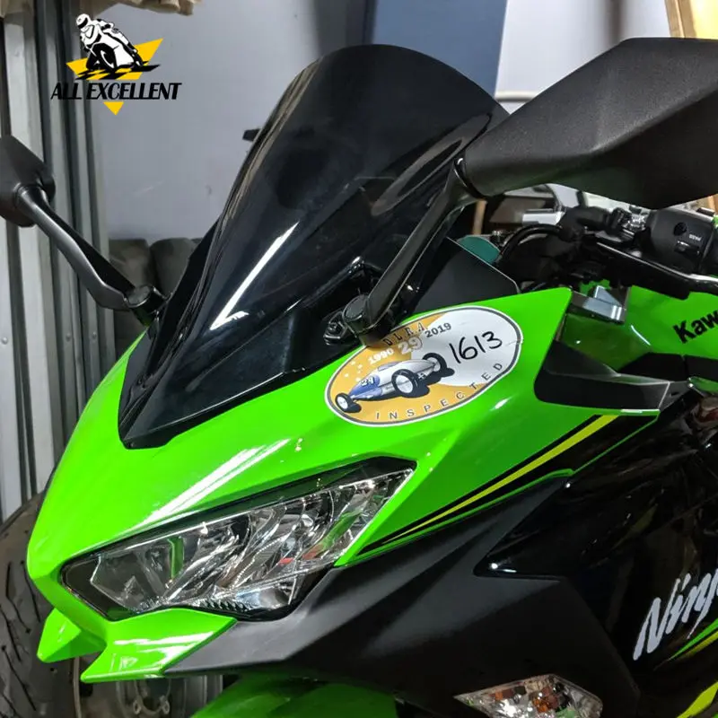 Ninja400 мотоциклетные высококачественные пластиковые дефлекторы для ветрового стекла- Kawasaki Ninja 400