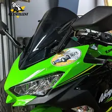 Для Kawasaki Ninja 400- мотоцикл Высокое качество PC пластик лобовое стекло дефлекторы ветра с кронштейном