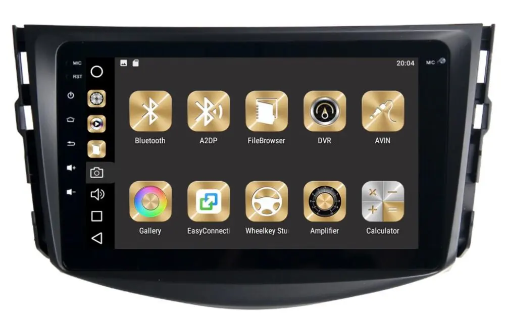 Discount IPS 4GB Ram 8-Core 32GB Rom 8inch Android 9.0 Car Dvd Gps For Toyota RAV4 2009-2012 Radio Multimedia GPS NAVI Audio Vedio stereo 3