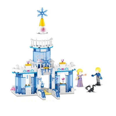344pcs 2 in 1 Legoings Frozens Blocks Snow Queen Dream Princess Elsa Ice Castle Anna Girl Building Toy 344pcs 2 in 1 Legoings Frozens Blocks Snow Queen Dream Princess Elsa Ice Castle Anna Girl Building Toy