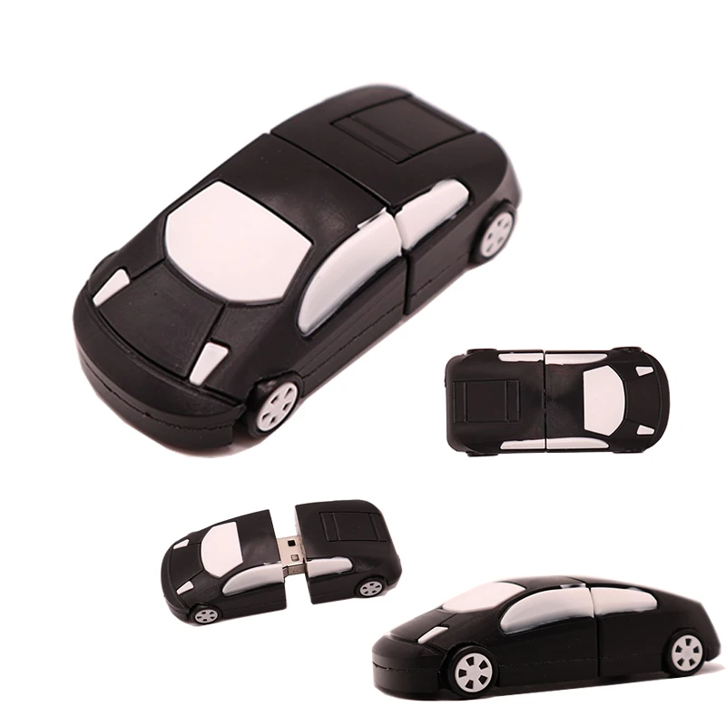 Pendrive cartoon car pen drive 64gb real capacity usb flash drive 4gb 8gb 16gb 32gb 128gb creative gift memory stick u disk cle
